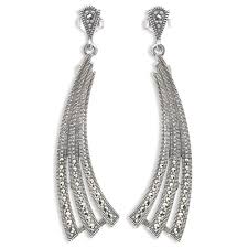 Durable Marcasite Earrings