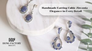 Handmade Earring Cubic Zirconia – Elegance in Every Detail